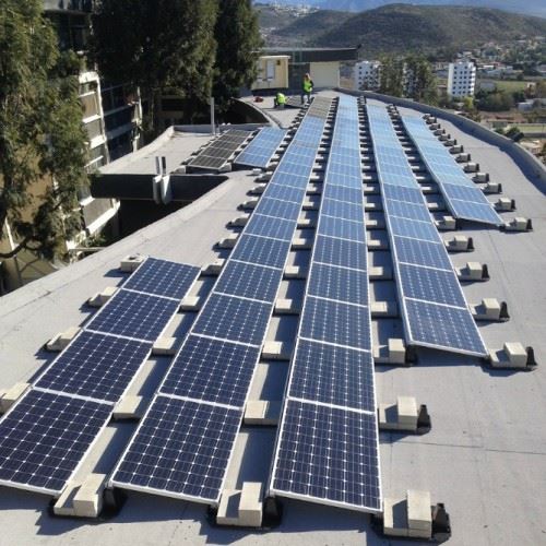 Ballasted Solar Mounting Structure 1 Ballasted Solar Mounting Structure 1