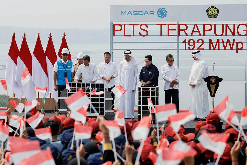 Jokowi Floating Solar Farm Jokowi Floating Solar Farm
