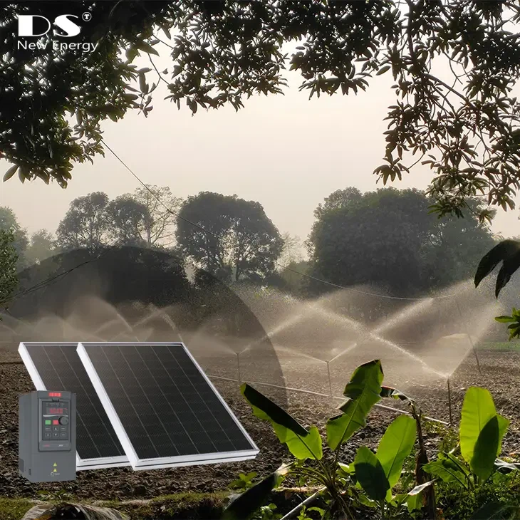 292.3kW לוח סולארי מופעל על ידי מערכת משאבת מים AC 160 קילוואט עם מבנה מדף קרקע עמיד